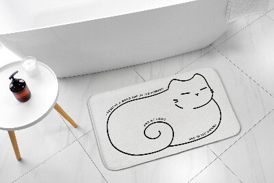 Dywanik łazienkowy Kot Bochen