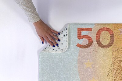 Dywanik łazienkowy antypoślizgowy Euro Pieniądze