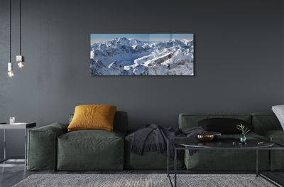 Obraz akrylowy Góry zima śnieg