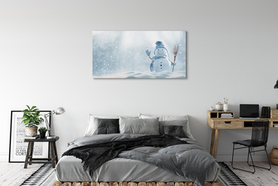 Obraz akrylowy Bałwan śnieg