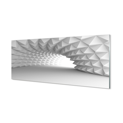 Obraz akrylowy Tunel w stożki 3d