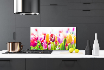 Panel Kuchenny Tulipany Kwiaty