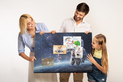 Tablica korkowa dla dzieci Astronauta