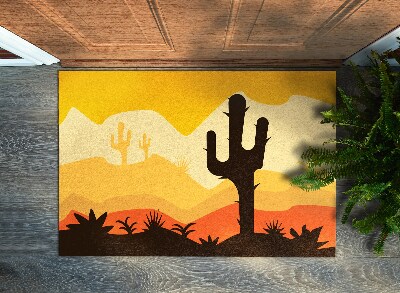 Wycieraczka wewnętrzna Kaktus Pustynia