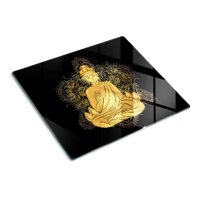 Szklana deska kuchenna Buddha w medytacji