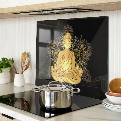 Szklana deska kuchenna Buddha w medytacji