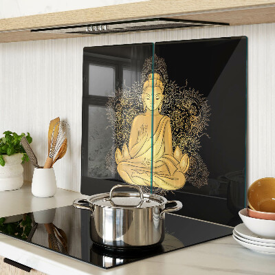 Szklana deska kuchenna Buddha w medytacji