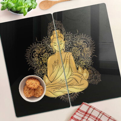 Szklana deska kuchenna Buddha w medytacji