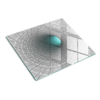Szklana deska do krojenia Tunel 3D z efektem głębi