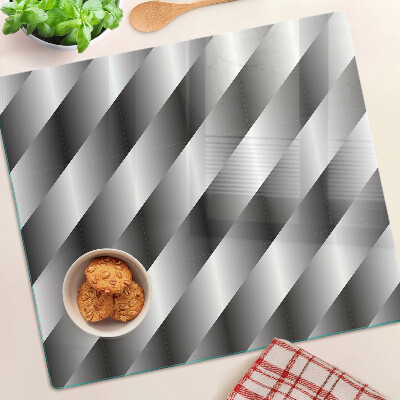 Deska kuchenna szklana Geometryczne wzory w odcieniach szarości