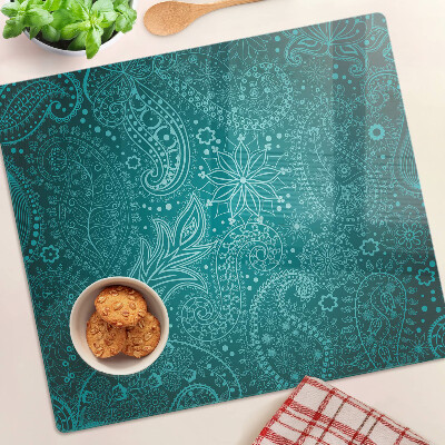 Deska kuchenna szklana Wzór paisley