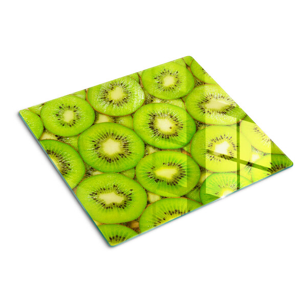 Deska kuchenna szklana Plastry kiwi