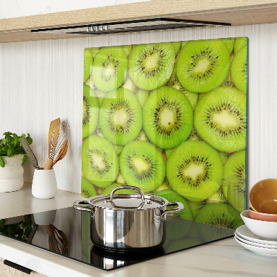Deska kuchenna szklana Plastry kiwi
