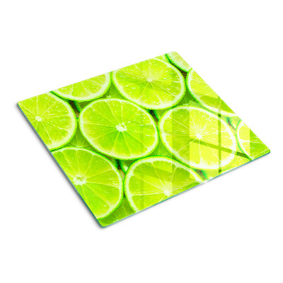 Szklana deska do krojenia Plastry limonki