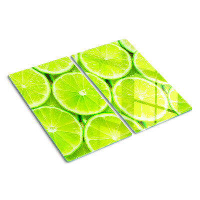 Szklana deska do krojenia Plastry limonki