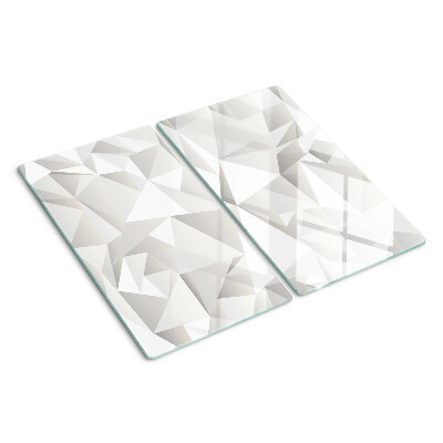 Deska kuchenna szklana Motyw geometrycznych brył