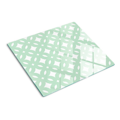 Szklana deska do krojenia Geometryczne wzory w pastelowych kolorach