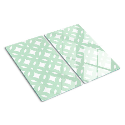 Szklana deska do krojenia Geometryczne wzory w pastelowych kolorach