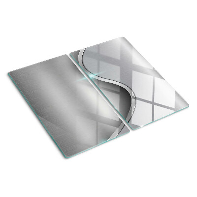 Szklana deska do krojenia Nowoczesny design z falą