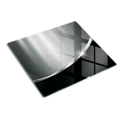 Szklana deska kuchenna Metaliczny połysk z refleksami