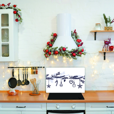 Deska kuchenna Święta Ozdoby Dekoracje Zima