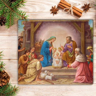 Deska kuchenna Stajenka Boże Narodzenie Jezus