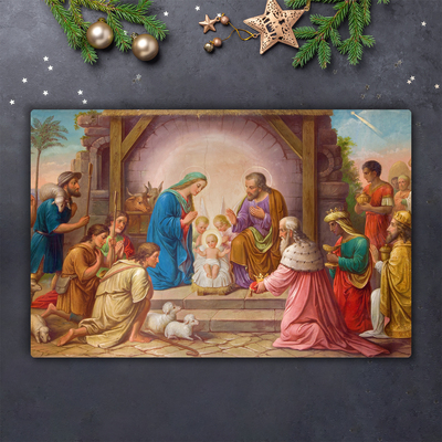 Deska kuchenna Stajenka Boże Narodzenie Jezus