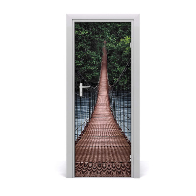 Fototapeta samoprzylepna na drzwi Wiszący most