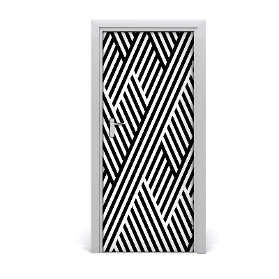 Naklejka fototapeta na drzwi Geometryczne tło