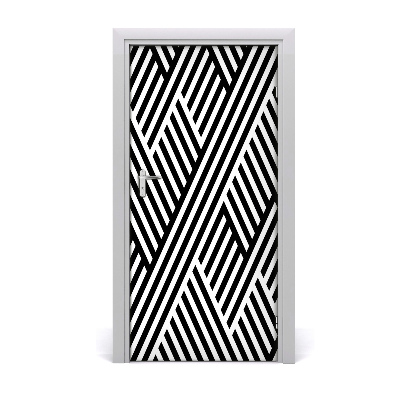 Naklejka fototapeta na drzwi Geometryczne tło