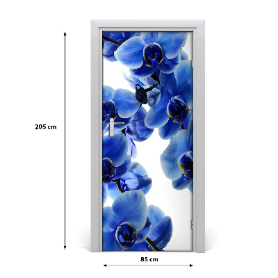 Nalepka Naklejka fototapeta na drzwi kwiat orchidea