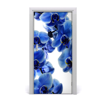 Nalepka Naklejka fototapeta na drzwi kwiat orchidea
