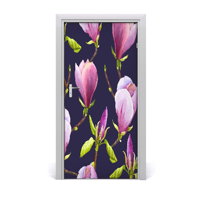 Okleina samoprzylepna fototapety na drzwi Magnolia