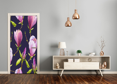 Okleina samoprzylepna fototapety na drzwi Magnolia