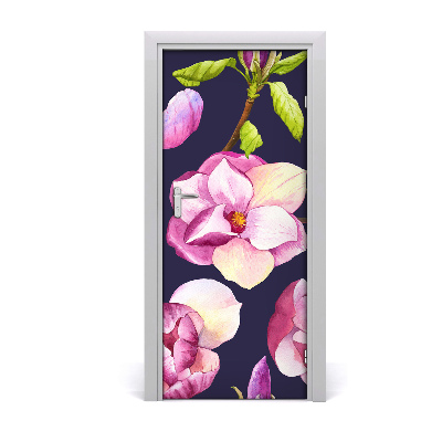 Okleina samoprzylepna fototapety na drzwi Magnolia