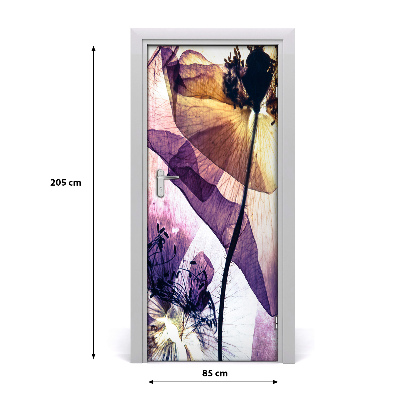 Nalepka Naklejka fototapeta na drzwi Maki