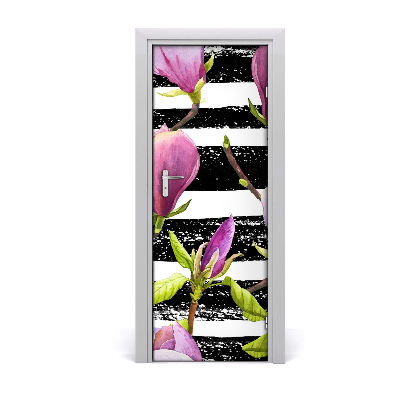 Okleina samoprzylepna fototapety na drzwi Magnolia