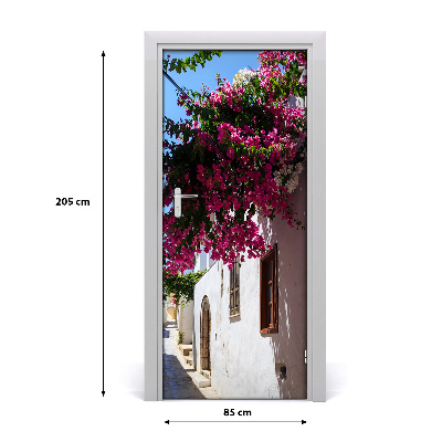 Fototapeta samoprzylepna na drzwi Rodos Grecja