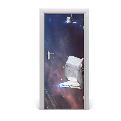 Fototapeta samoprzylepna na drzwi Statek kosmiczny