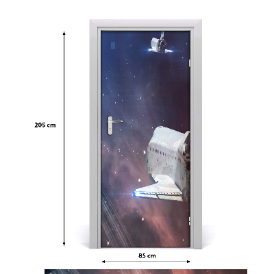 Fototapeta samoprzylepna na drzwi Statek kosmiczny