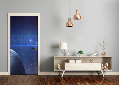 Fototapeta samoprzylepna na drzwi Statek kosmiczny