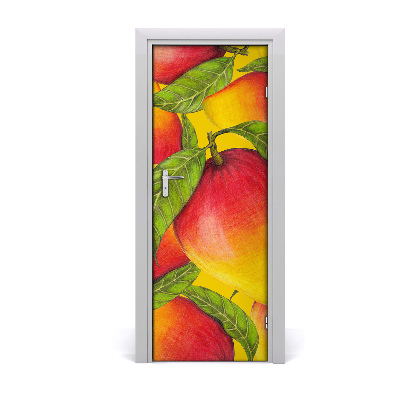 Naklejka na drzwi do domu samoprzylepna Mango
