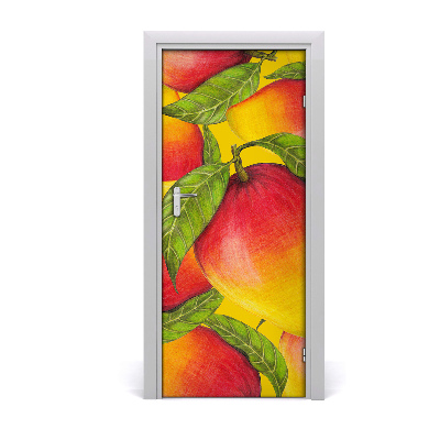Naklejka na drzwi do domu samoprzylepna Mango