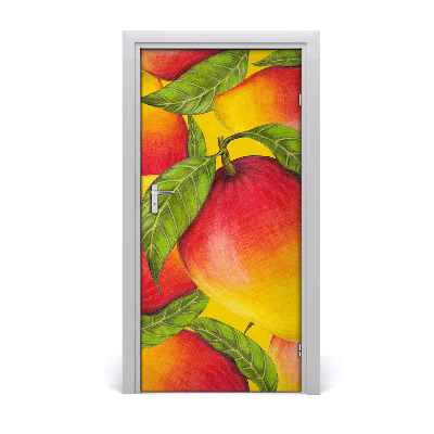 Naklejka na drzwi do domu samoprzylepna Mango