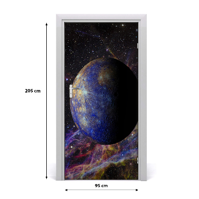 Fototapeta samoprzylepna na drzwi Merkury