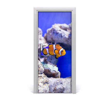 Naklejka samoprzylepna na drzwi Ryba Nemo