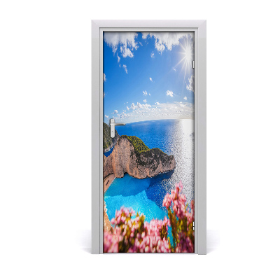 Naklejka na drzwi samoprzylepna Zakynthos Grecja