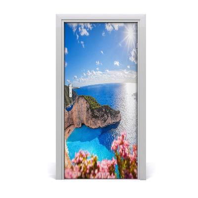 Naklejka na drzwi samoprzylepna Zakynthos Grecja