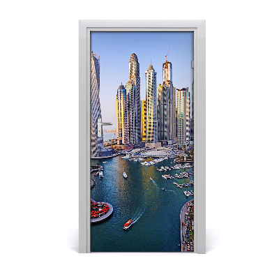 Fototapeta samoprzylepna na drzwi Zatoka Dubaj