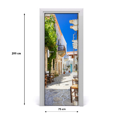 Fototapeta samoprzylepna DRZWI Wyspa Naxos Grecja